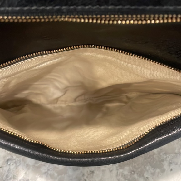 TORY BURCH BOMBE REVA CLUTCH IN BLACK! - Picture 5 of 11